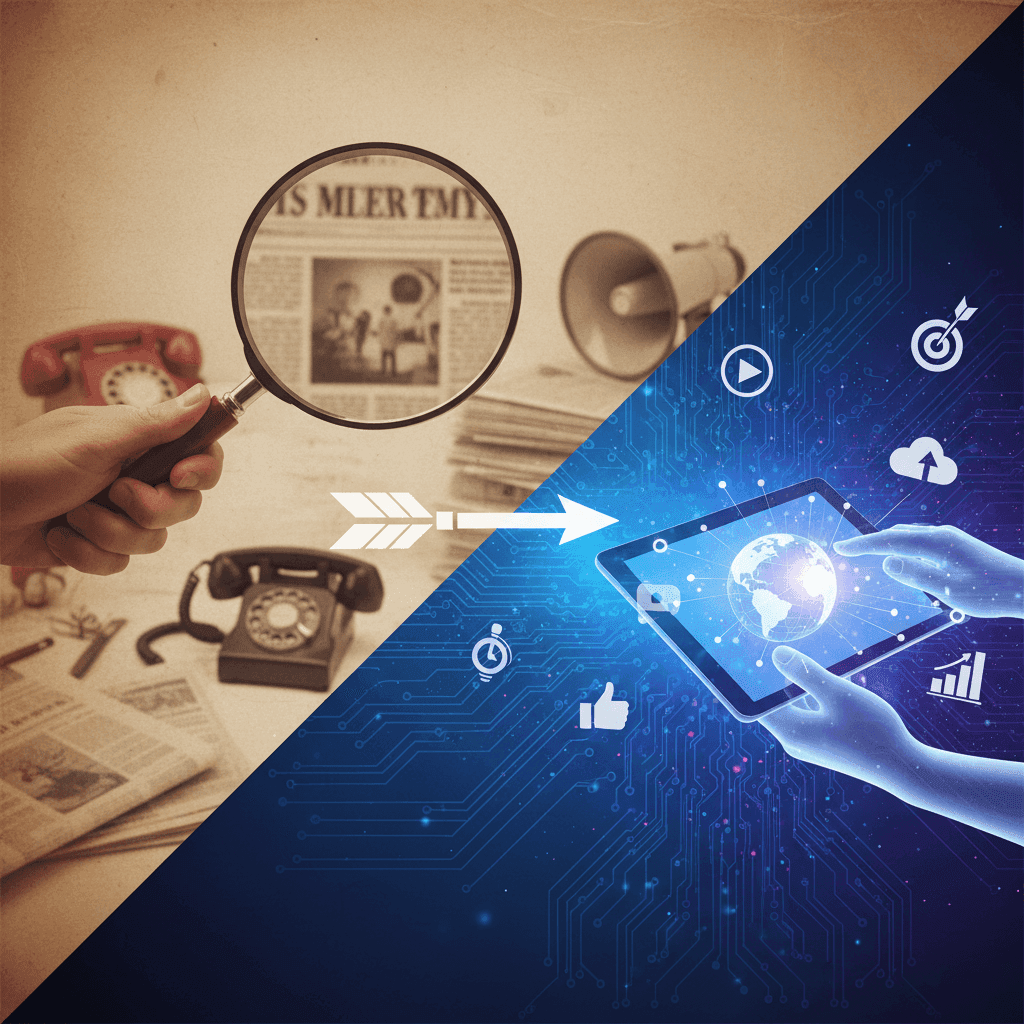 Traditionelles Marketing vs. Digitales Marketing: Wo liegt heute der Unterschied & wie profitierst du davon?