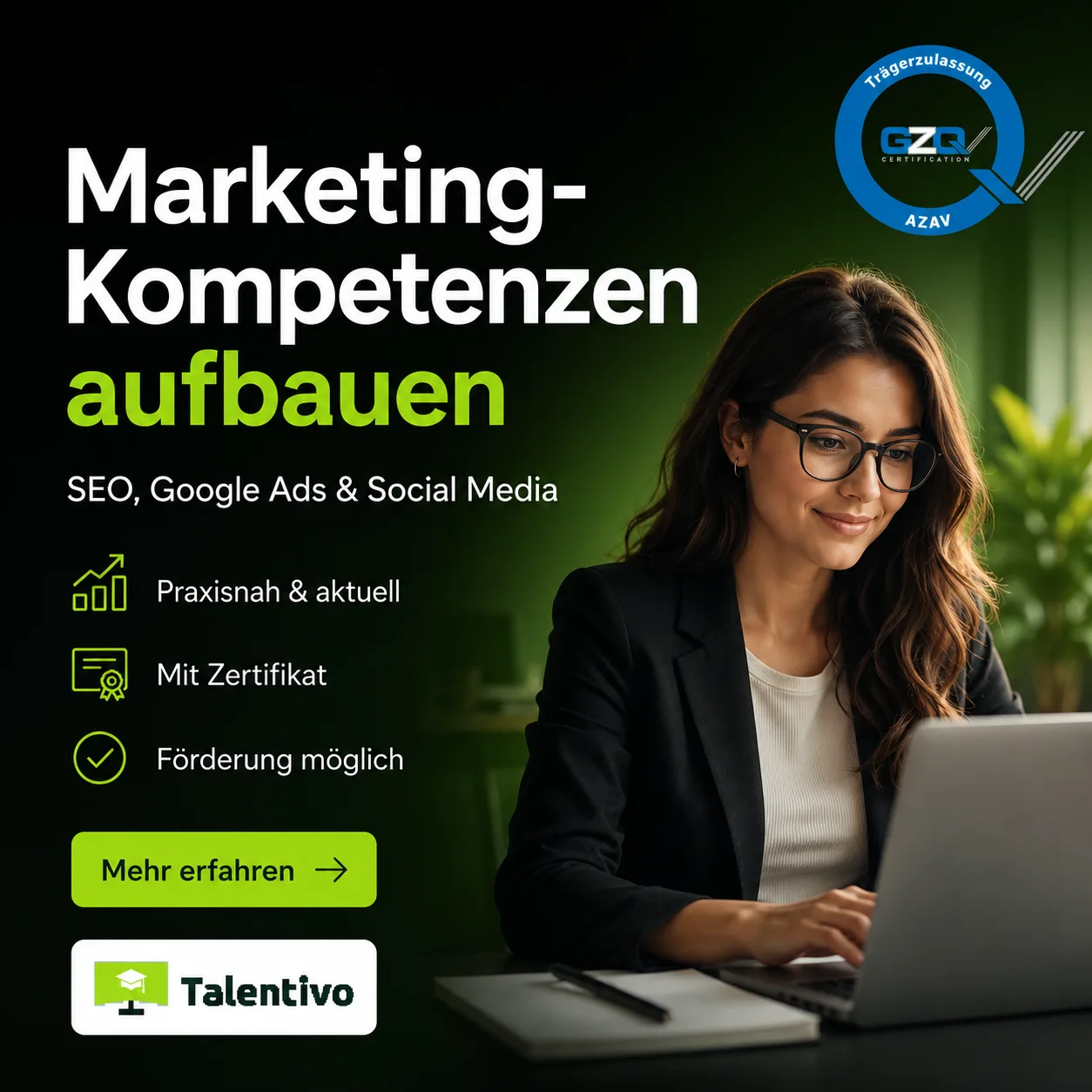 Marketing-Kompetenzen aufbauen – SEO, Google Ads & Social Media